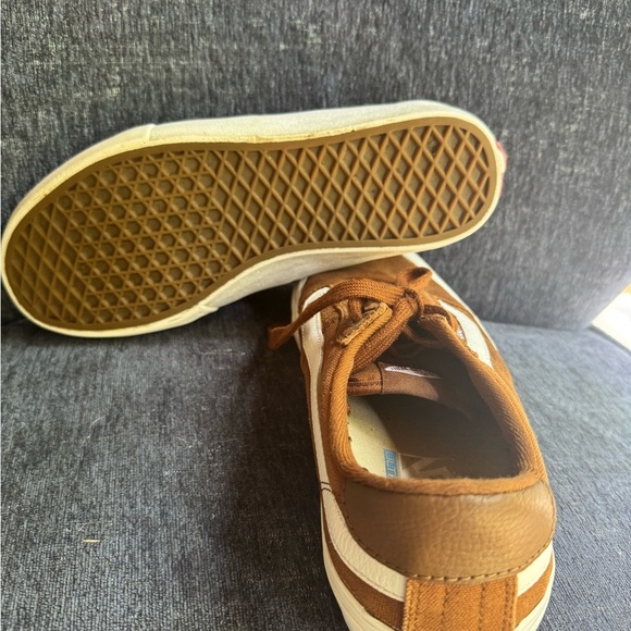 Vans Brown Suede Skate Sneakers - Picture 4 of 8